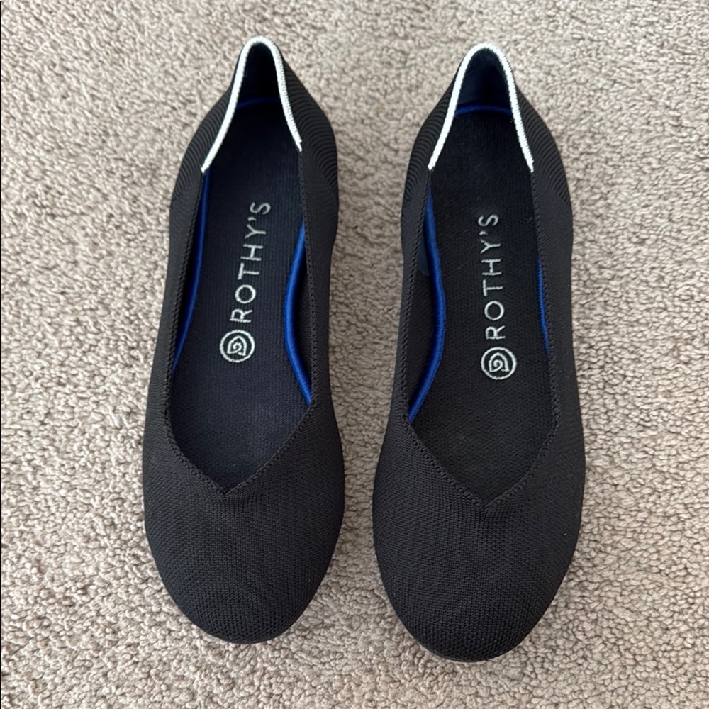 Rothy's Women's Black Flats